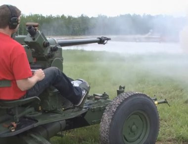 Σαραντάρι πολυβόλο σε απολαυστικές δοκιμές! (βίντεο)